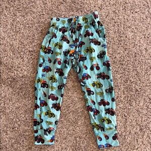 Bundle of Joy monster truck print jogger pajamas size 3t